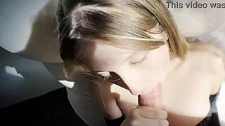 I’m obsessed with this sexy hottie sucking dick for messy facial.