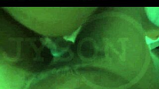 Latina girlfriend takes facial on all fours