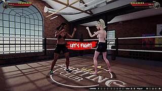3D game with a hot interracial scene between Dela and Bree