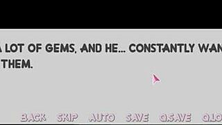 This gem domination part 1 in hentai anime introduces corruption