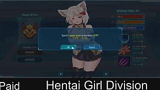 Hentai game with anime-style artwork and RPG elements