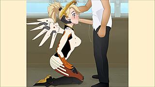 Can Mercy Handle Super Deepthroat?