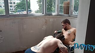 dorn and pinocchio show off iconic gay porn tattoos