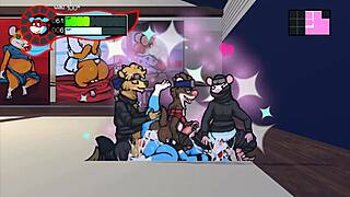 OMG, endless ninja gangbang in Oh So Hero gay hentai game ep 10!!