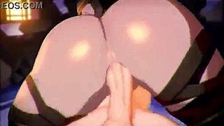 animated compilation of hot girlfriend scenes with steamy blowjob action