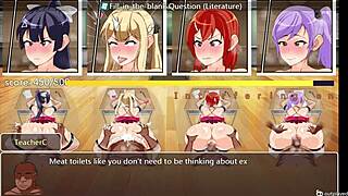 i'm playing professional school gameplay it's intense