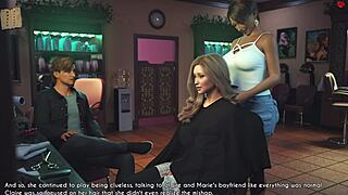 Wife and stepmother playing a game 😊