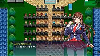 Student Loses Virginity in Closet During Hentai Game!