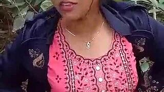 i can't believe she got her pussy red in jungle