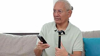 What’s this old man wanting from me? Does he really think he’s a stud or what?