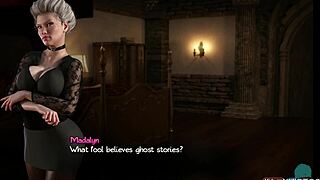 IN THE TREASURE OF NADIA SERIES, A HORNY MILF ON A TROPICAL ISLAND SUCKS THE PROTAGONIST IN A ROLEPLAY ADVENTURE.