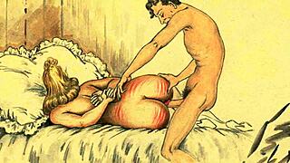 Vintage erotic drawings spark wild cartoon fantasies. What’s your favorite sketch?