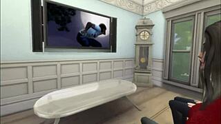 The Cougar Stalks Her Prey - Chapter One Sims 4