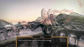 Damn, banging hot and hard in the castle tower now!