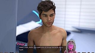 Stranded in Space 84: Blonde Virgin Caught Me with Curvy Step Sister in 3D