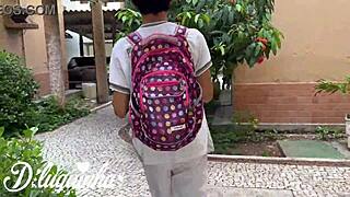 i brought home a young guy for crazy anal sex