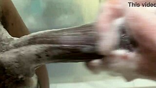 petite blonde step sister gets towel in bathroom