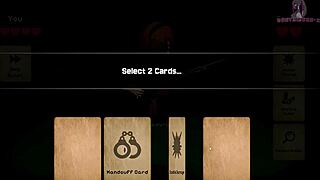 X Roulette 2 Doggy On Table With Bukkake Squirting!