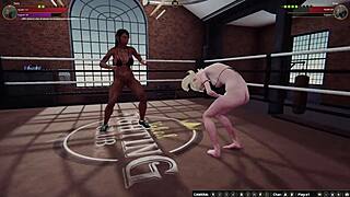 3D game with a hot interracial scene between Dela and Bree