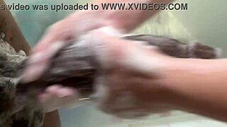 Petite blonde gets nailed by big black cock