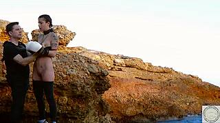 boxer tied up n spanked hard b4 rimming dom