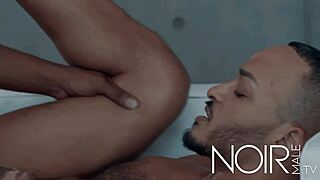 Gay amateur gives anal sex and blow job to his chef