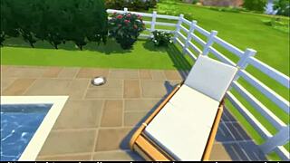 The Cougar Stalks Her Prey - Chapter One Sims 4