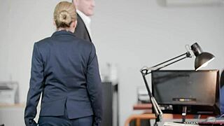 Big-Boobed Secretary Valentina Ricci’s Ass Wrecked by Christian Clay?