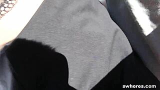 street prostitute offers services for cheap