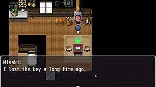 Tanned Natsuki Masturbates Over Her Plump Body In Hentai Game