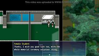 Student Loses Virginity in Closet During Hentai Game!