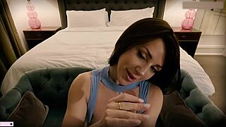 Man, banging stepmommy escort in hotel with dirty doggystyle talk!