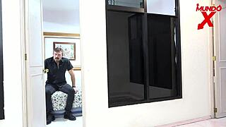 i’m obsessed with this sexy neighbor blonde getting hard mouth and ass action