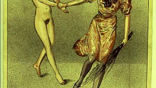 Detailed Vintage Erotic Drawings From Antique Comics