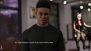 Steps of Debauchery 47 - Can pole dancing in a skirt get any hotter?