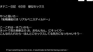 Exploring Onanikki V1 Masturbation Diary Scene with No Commentary