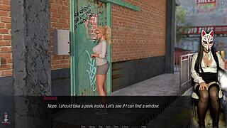 long legs on the old dudes crotch - john ep 32, cartoon anime hentai with cosplay and upskirt