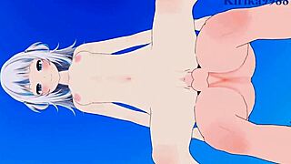 Gawr Gura and Tokino Sora have intense sex in hololive vtuber hentai 😈