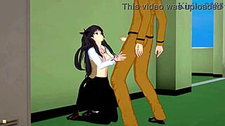 Saber and rin tohsaka and shirou emiya have intense sex in fate stay night hentai