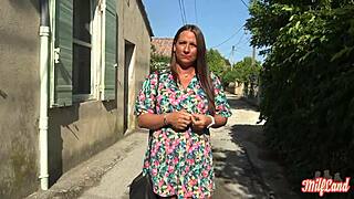 Mila jeune says, 'I want to try with two men outdoors.'