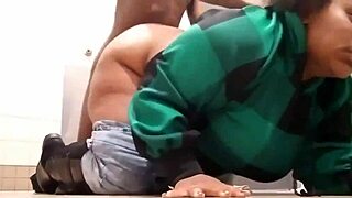 Fucking Walmart Employee Hard in Public with Wet Ass Bent Over