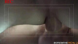 Aiden Jason arousing his hung gay lovers in a car threesome