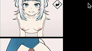 Costplayer And Sharkgirl Fuck Huge Cock In Wall Ep 3