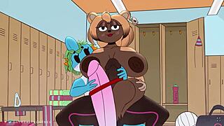 I can't stop watching this wild hentai clip with crazy futanari cartoon action!