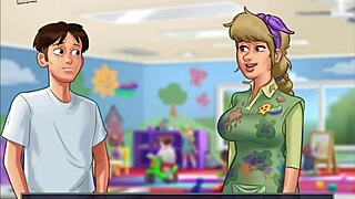 Intense Erotic Scenes In Summertime Saga Episode 177 Hentai Game