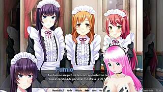 in the maid boy manor, an otoko orgy unfolds