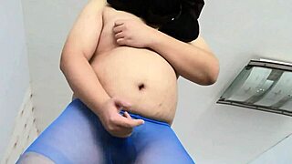 Gay Boy in Silk Stockings