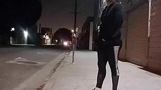 I'm a gay latino bubble butt, sellin' my holes on the street like a real hooker