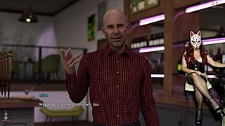 Steps of Debauchery 47 - Can pole dancing in a skirt get any hotter?