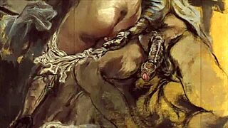 Check out this vintage erotic hentai illustration from the retro era